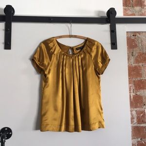 French Connection silk top, size 2